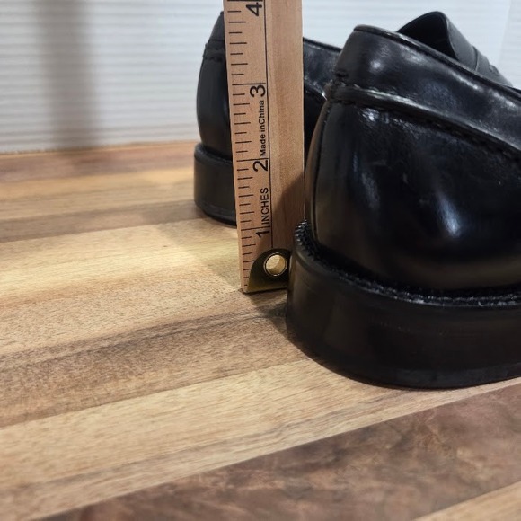 Cole Haan Eaton Penny II Loafers Mens 8 Black Leather Slip On Dress Shoes C04715 main image 7